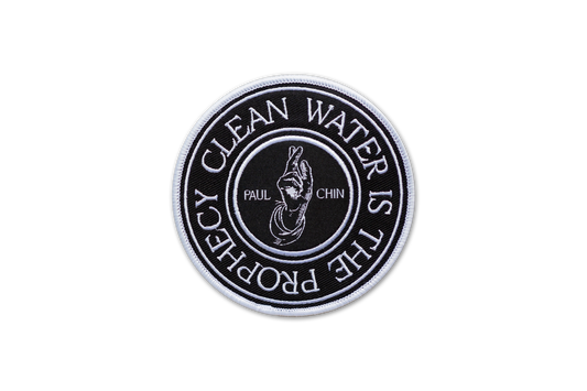 Clean Water iron-on patch